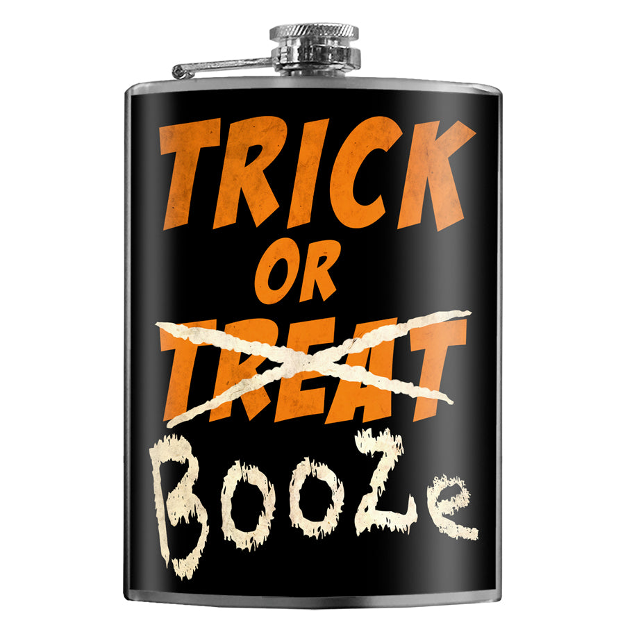 Flask: Trick or Treat (Booze)
