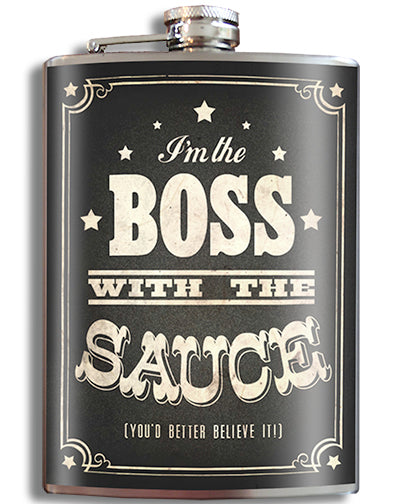 Flask: Boss with the Sauce