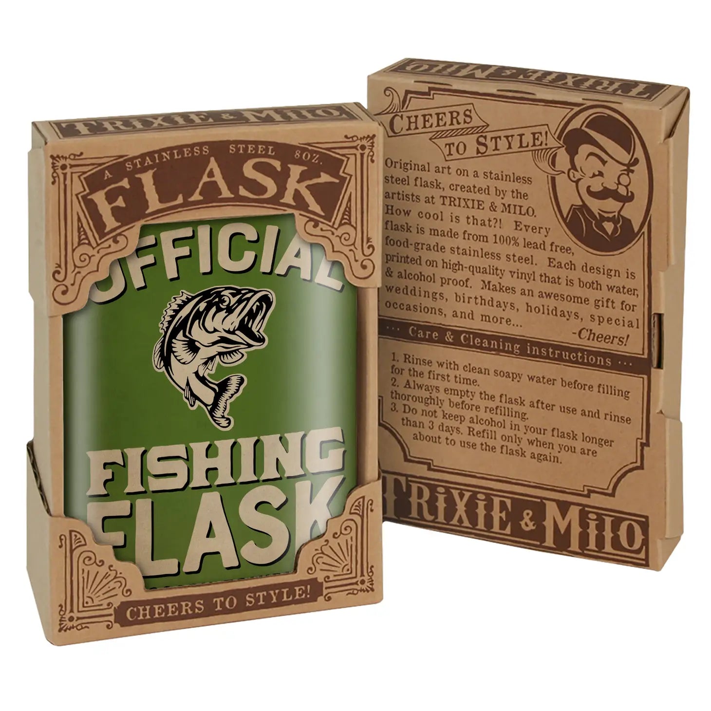 Flask: Official Fishing Flask