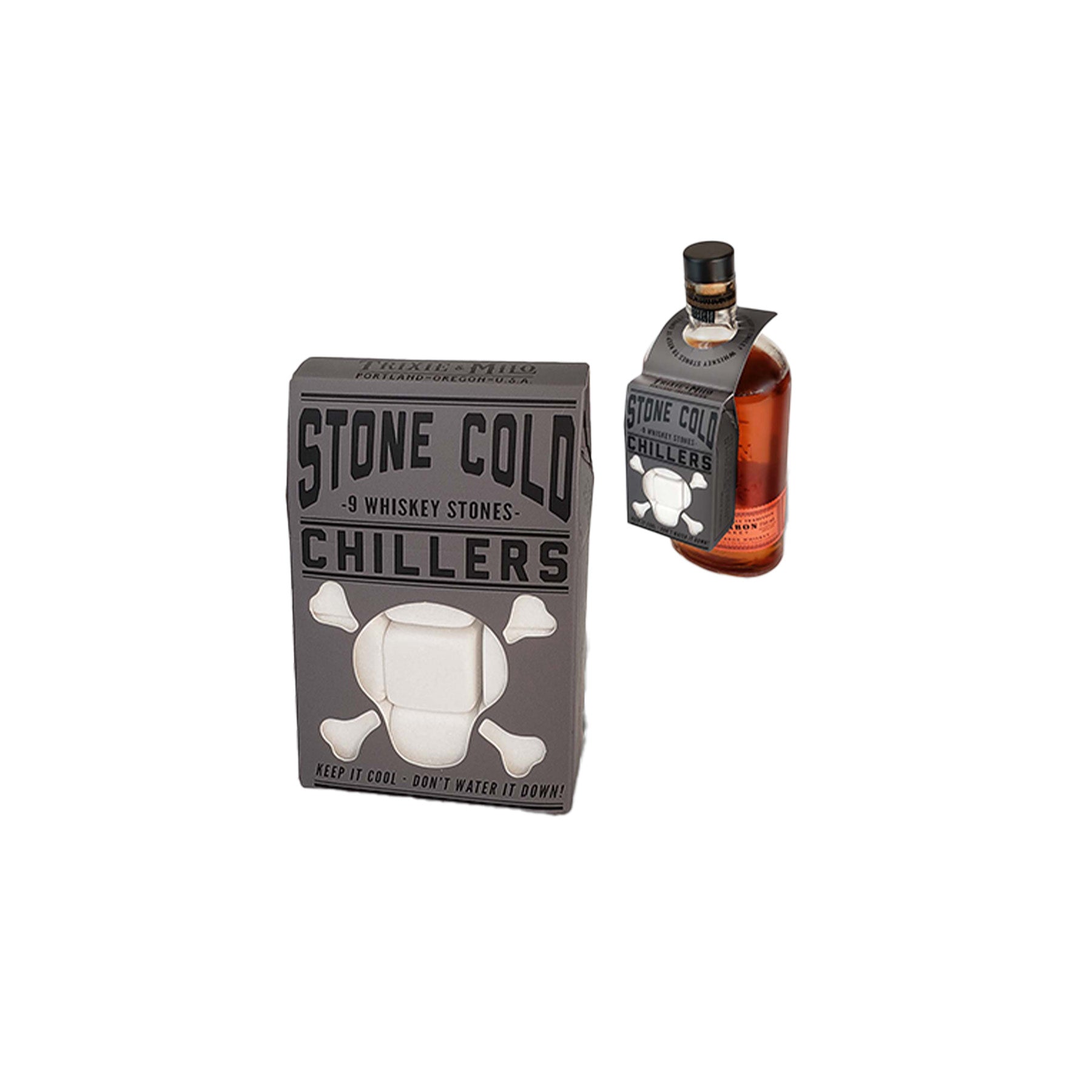 Whiskey Stones - White Marble Drink Chillers, Barware